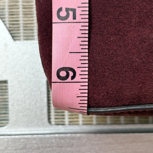 Dooney & Bourke Burgundy and Brown Crossbody Bag In Great Condition! - Picture 15 of 16